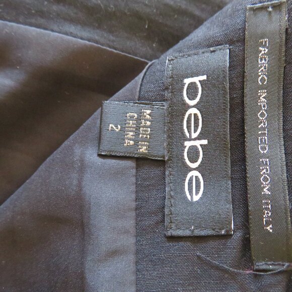 bebe Italian Pencil Skirt - Sz 2 - Picture 2 of 3